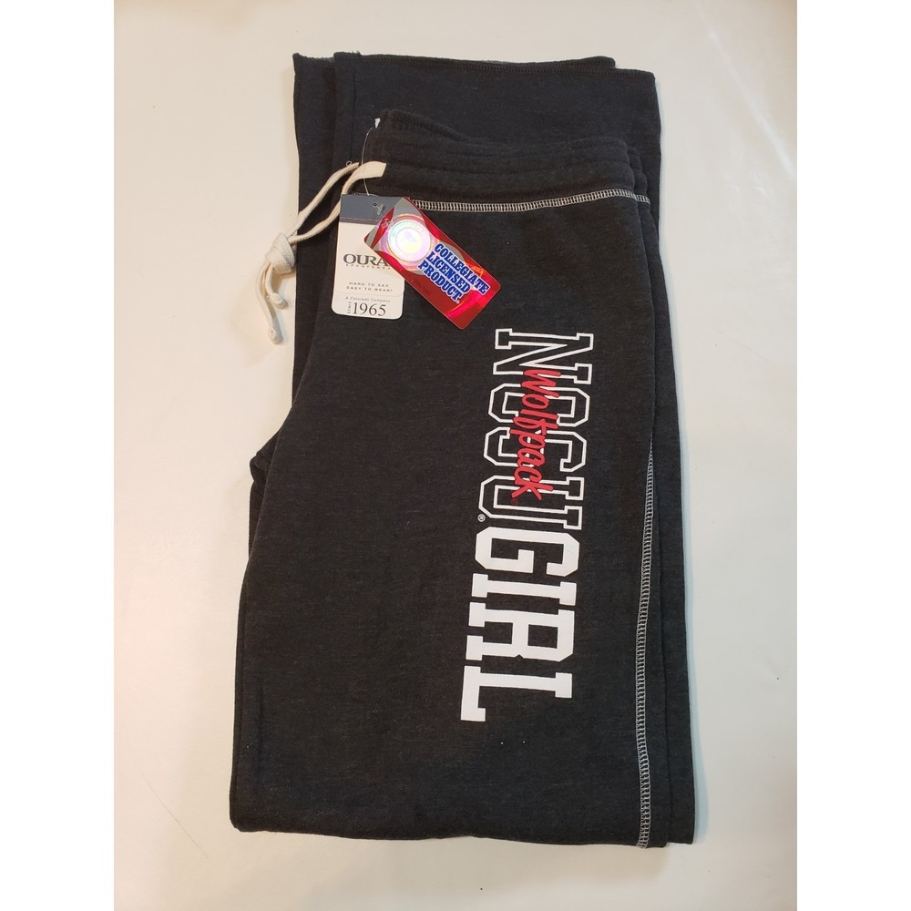 Women's NCSU NC State Wolfpack Comfy Sweatpants 2XL New W TAGS